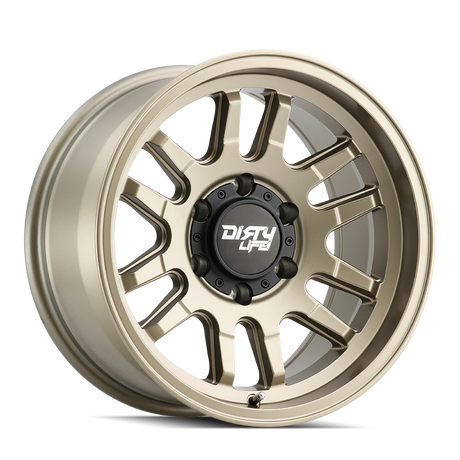 Dirty Life Race Wheels Canyon 9310 Satin Gold 17X9 6-135 0Mm 87.1Mm