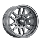 Dirty Life Race Wheels Canyon 9310 Satin Graphite 17X9 6-139.7 0Mm 106Mm