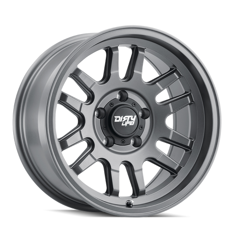 Dirty Life Race Wheels Canyon 9310 Satin Graphite 17X9 6-139.7 0Mm 106Mm