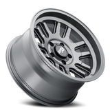 Dirty Life Race Wheels Canyon 9310 Satin Graphite 17X9 6-139.7 0Mm 106Mm