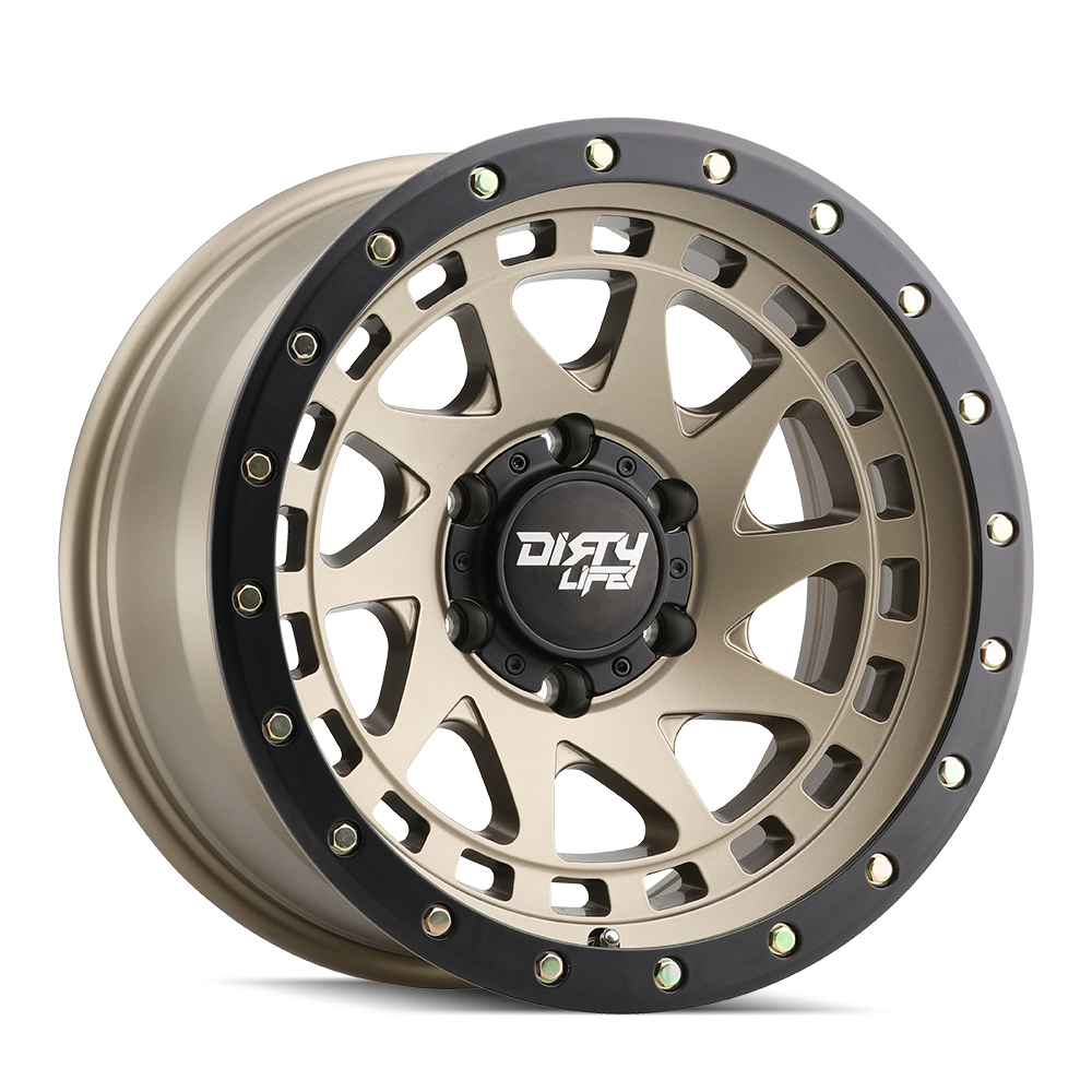Dirty Life Race Wheels Enigma Pro 9311 Satin Gold 17X9 6-139.7 -12Mm 106Mm