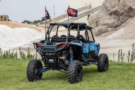 Tubular Bumper Rear w/ Receiver Hitch Polaris RZR XP 1000 Rough Country