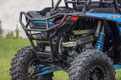 Tubular Bumper Rear w/ Receiver Hitch Polaris RZR XP 1000 Rough Country