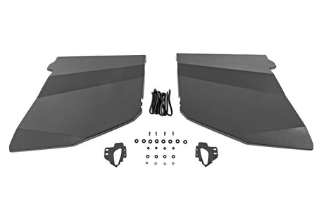 Aluminum Lower Half Doors Rear Polaris RZR XP 4 1000/RZR XP 4 Turbo S Rough Country