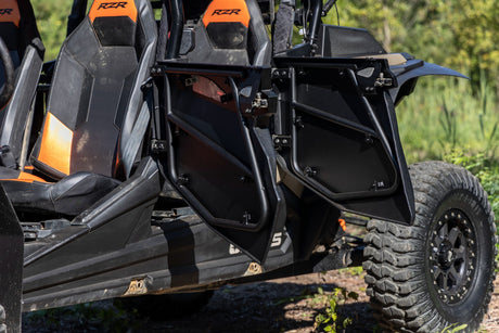 Aluminum Lower Half Doors Rear Polaris RZR XP 4 1000/RZR XP 4 Turbo S Rough Country