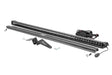 LED Light Kit Rear Mount 50 Inch Black Pair Polaris Ranger XP 1000 Rough Country