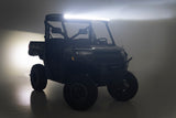 LED Light Rear Mount 50 Inch Dual Row Black Pair Polaris Ranger 1000/Ranger XP 900/1000 Rough Country