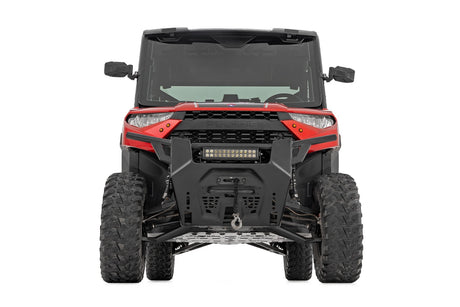 Black Forged Alum High Clearance 2 Inch Fwd Offset Control Arms w/Ball Joints Polaris Ranger 1000XP Rough Country