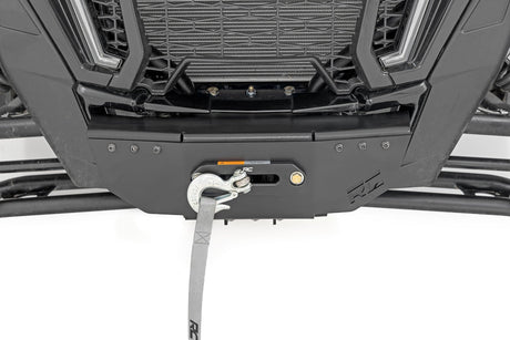 Winch Mount w/ 4500lb Winch Polaris RZR Turbo S4 Rough Country