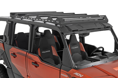 Roof Rack 40 Inch Spectrum Series Single Row Polaris XPEDITION ADV 5 Rough Country