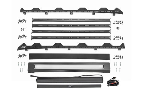 Roof Rack 40 Inch Spectrum Series Single Row Polaris XPEDITION ADV 5 Rough Country