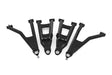 Black Aluminum Control Arms 2 Inch Forward Offset Polaris Ranger XP 1000 Rough Country