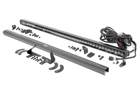 LED Light Kit Front Mount 40 Inch Spectrum Single Row Polaris RZR XP 4 1000 (2024) Rough Country