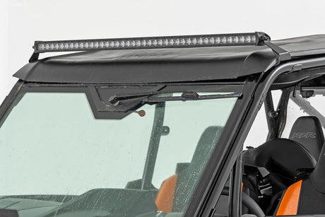 LED Light Kit Front Mount 40 Inch Spectrum Single Row Polaris RZR XP 4 1000 (2024) Rough Country