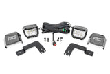 LED Light Under Bed Mount 3 Inch Chrome Pair Wide Angle Polaris XPEDITION ADV 5 Rough Country