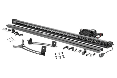 50 Inch Single Row Light Mount Front Black Series Polaris XPEDITION ADV 5 Rough Country