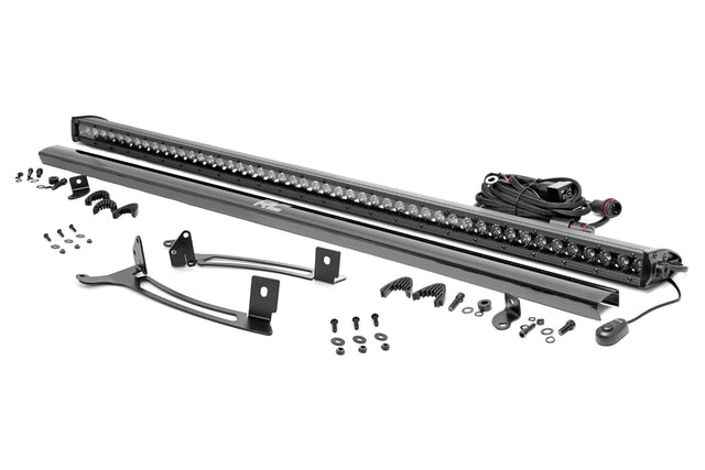 50 Inch Single Row Light Mount Front Black Series Polaris XPEDITION ADV 5 Rough Country