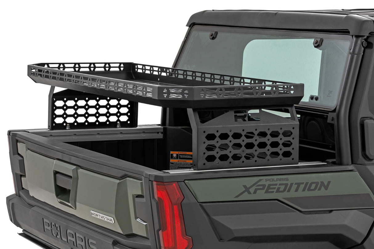 Bed Rack Spare Tire Mount Polaris Xpedition XP Rough Country