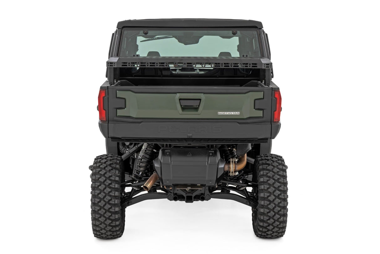 Bed Rack Spare Tire Mount Polaris Xpedition XP Rough Country