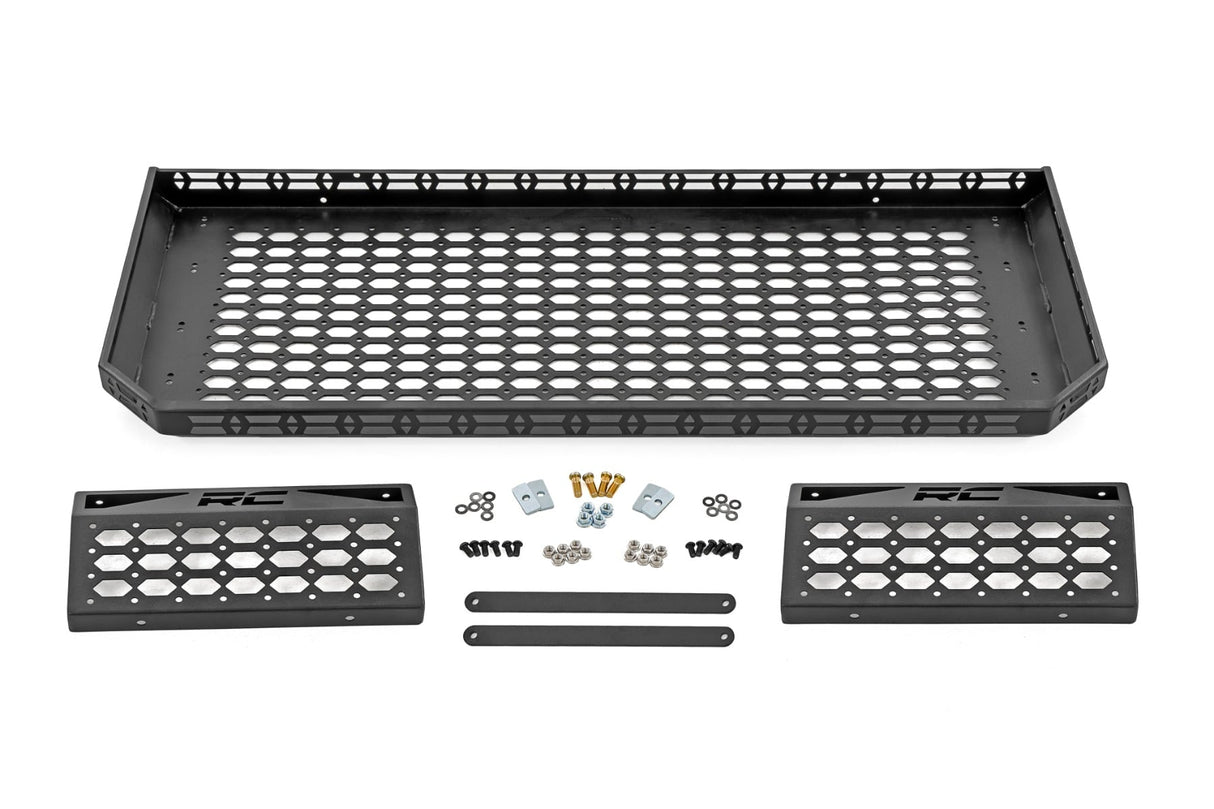 Bed Rack Spare Tire Mount Polaris Xpedition XP Rough Country
