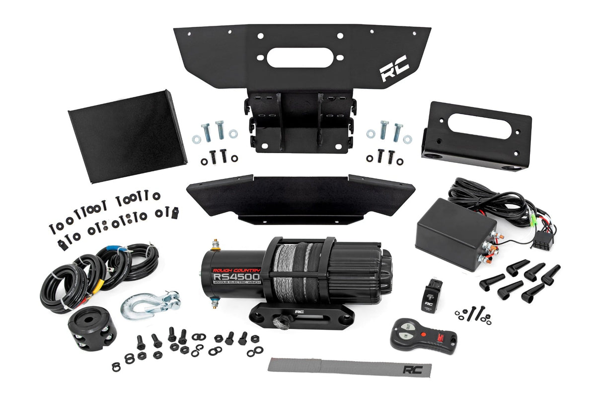 Winch Mount Front RS4500S Polaris RZR XP1000-4 (2024) Rough Country