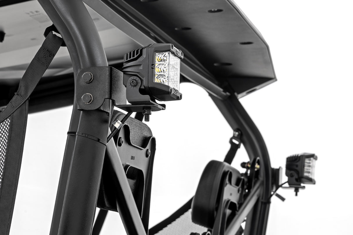 LED Light Kit Rear Mount 2 Inch Black Pair Segway 570 F Rough Country
