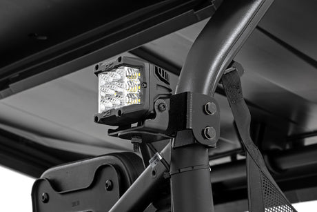 LED Light Kit Rear Mount 2 Inch Black Pair Amber DRL Segway 570 F Rough Country