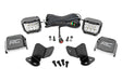 LED Light Kit Rear Mount 3 Inch Chrome Pair Wide Angle Segway 570 F Rough Country