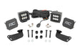 LED Light Kit Front Mount 2 Inch Black Pair Segway 570 F Rough Country
