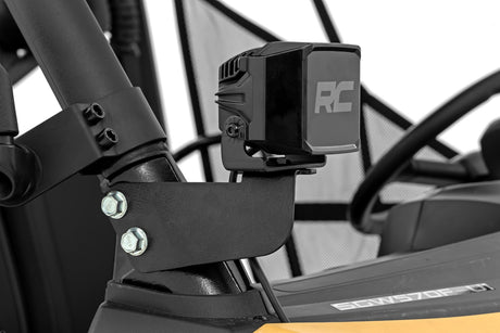 LED Light Kit Front Mount 2 Inch Black Pair Amber DRL Segway 570 F Rough Country