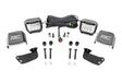 LED Light Kit Front Mount 3 Inch Chrome Pair Wide Angle Segway 570 F Rough Country