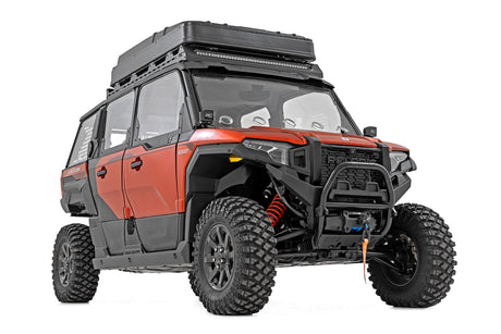 LED Light Kit Front Mount 2 Inch Black Pair White DRL Polaris XPEDITION XP 5 Rough Country