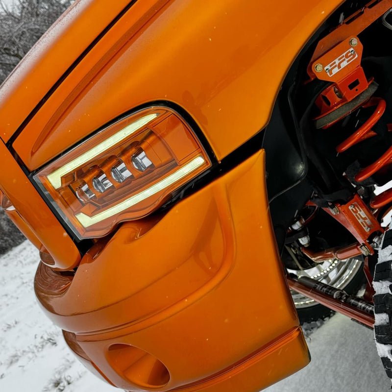 13-18 4G Dodge Ram FFS Front Coil Leveling Kit/ Shock Relocation