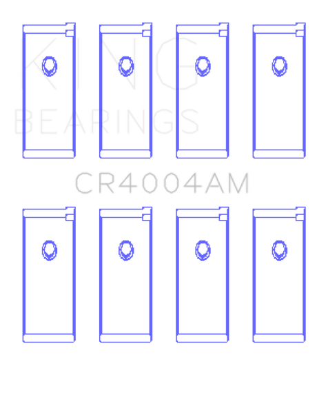 King Engine Bearings Isuzu 4Xc1/4Xc1T (Size +0.75mm) Connecting Rod Bearing Set