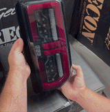 Ford 21-26 Bronco Tail Lights High-Powered OLED Bar Style Running & LED Brake Lights, Includes OLED Startup Sequence - Multiple Options
