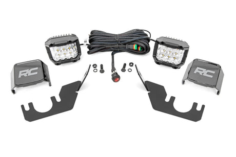 LED Light Rear Mount 3 Inch OSRAM Kawasaki Teryx 4 1000/Teryx 800 Rough Country