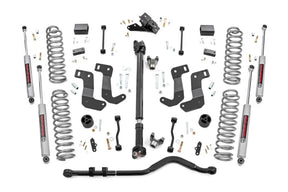 3.5 Inch Lift Kit C/A Drop Front D/S Jeep Wrangler JL 4WD (2024-2026) Rough Country