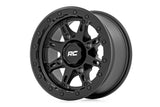 94 Series Wheel UTV Matte Black 14x7 4x137 +10mm Rough Country