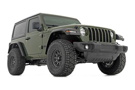 3.5 Inch Lift Kit C/A Drop Front D/S M1 Jeep Wrangler JL 4WD (24-26) Rough Country