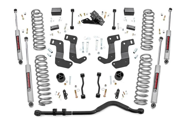 3.5 Inch Lift Kit C/A Drop 2-Door Jeep Wrangler JL 4WD (2024-2026) Rough Country