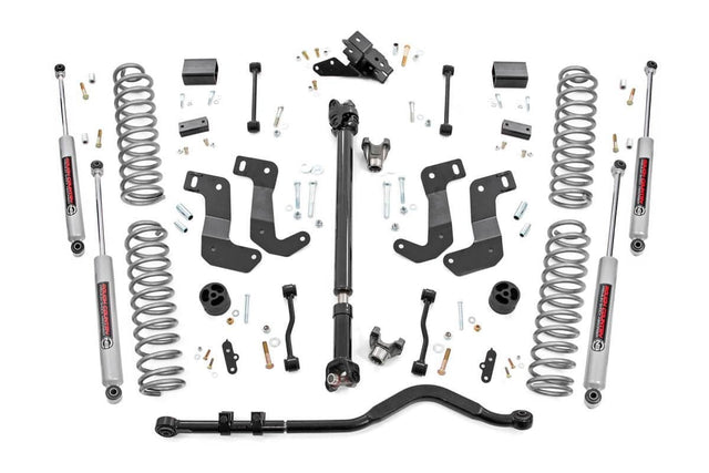 3.5 Inch Lift Kit C/A Drop FR D/S Jeep Wrangler JL 4WD (2024-2026) Rough Country