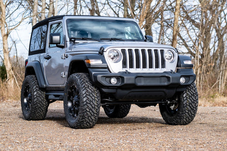 3.5 Inch Lift Kit C/A Drop FR D/S M1 Jeep Wrangler JL 4WD (2024-2026) Rough Country
