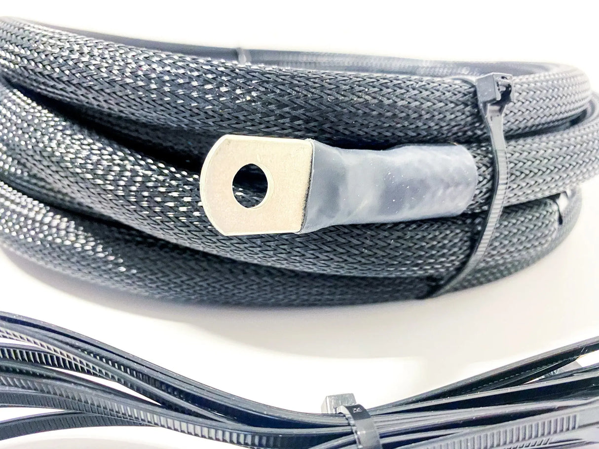 Full Length Power and Ground Power Cable Kit (Designed for 2015+ Vehicles) Ten87 Design