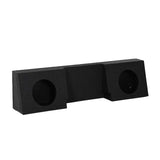 QPower QBGMC12 12" Dual Subwoofer Enclosure for GMC/Chevy 2007-2019 Single Cab