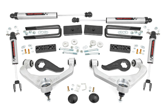 3 Inch Lift Kit UCAs V2 Silverado/Sierra 2500HD/3500HD (20-26) Rough Country