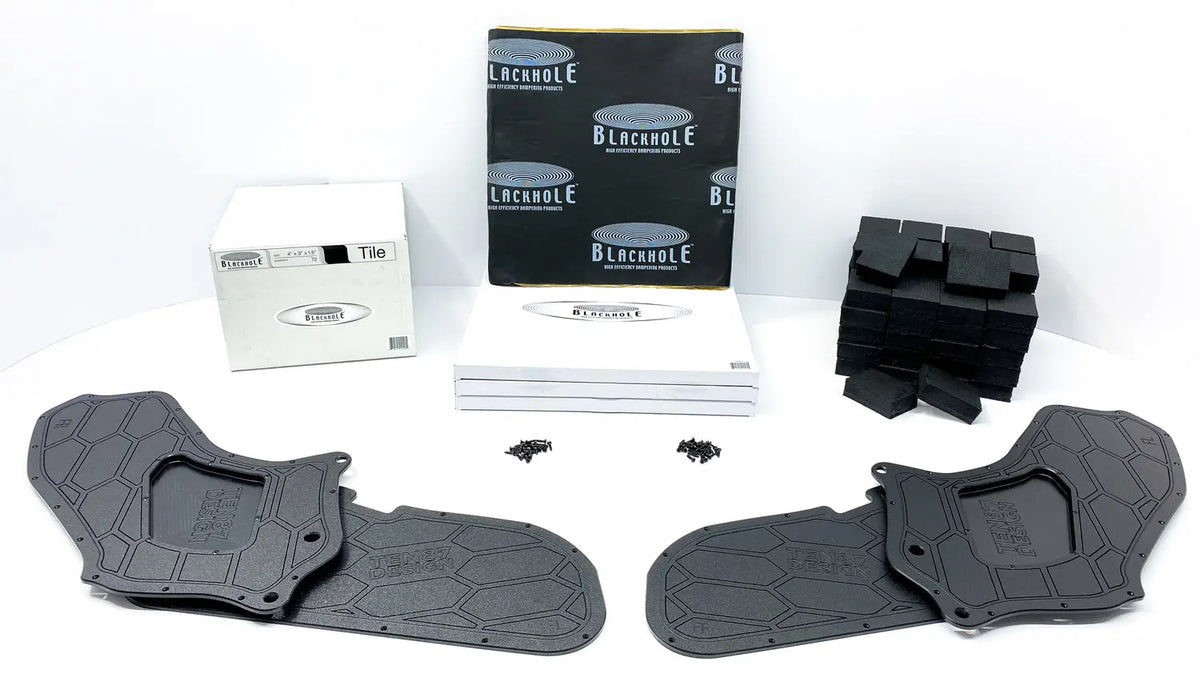 Sound Treatment Packages for the 2021+ F-150 and 2023+ SuperDuty Ford SuperCrew Trucks