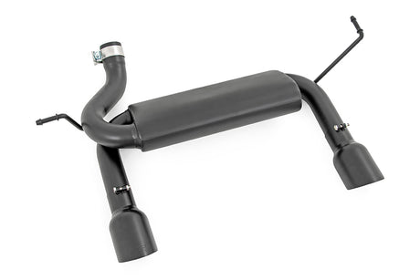 Performance Exhaust Dual Outlet Jeep Wrangler JK/Wrangler Unlimited (07-18) Rough Country