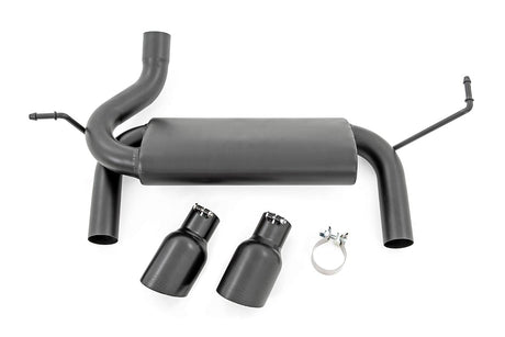 Performance Exhaust Dual Outlet Jeep Wrangler JK/Wrangler Unlimited (07-18) Rough Country
