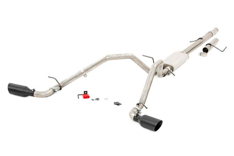 Performance Cat-Back Exhaust Stainless 4.8L/5.3L Silverado/Sierra 1500 (09-13) Rough Country