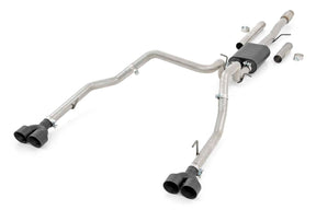 Performance Cat-Back Exhaust 6.2L 5 Foot 8 Inch & 6 Foot 6 Inch Bed Silverado/Sierra 1500 (19-26) Rough Country